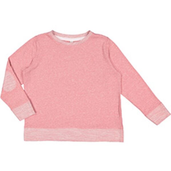 Youth French Terry Long Sleeve Crewneck Sweatshirt Thumbnail